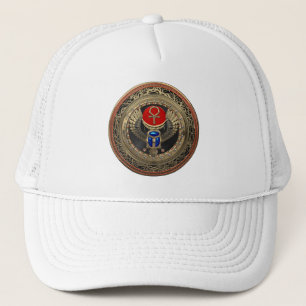 [900] Goud, Egyptisch gekonkel met Ankh Trucker Pet