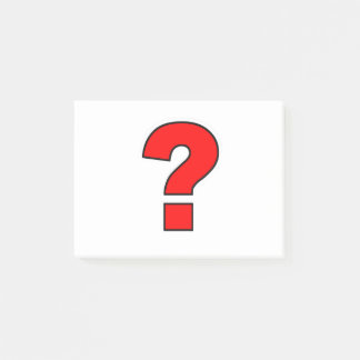 900px-REd_vraag_mark met witte rand Post-it® Notes