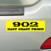 902 Bumpersticker (Op auto)