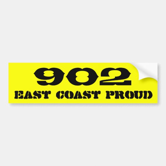902 Bumpersticker (Voorkant)