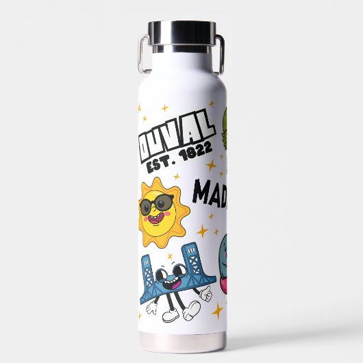 904 Icons Insulated Bottle Waterfles (Voorkant)