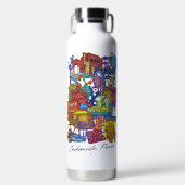 904 Neighborhoods  Insulated Bottle Waterfles (Voorkant)