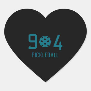 904 Pickleball 2 Hart Sticker