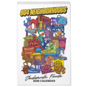 904 Quartiers 2026 Calendrier (Protection)