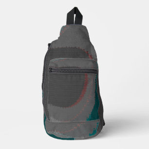 906 De Wereld Is Abstract Sling Bag