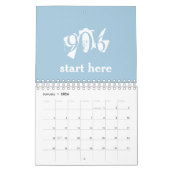 906 Gewoon opgegeven agenda Kalender (Jan 2026)