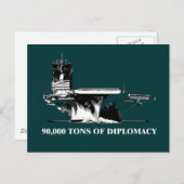 90.000 ton diplomatie briefkaart (Voorkant / Achterkant)