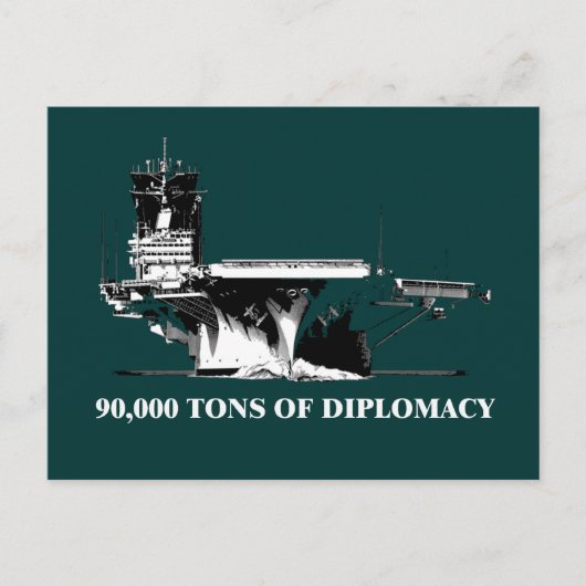 90.000 ton diplomatie briefkaart (Voorkant)