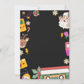 90 Costume Holiday party Invitation (Dos)