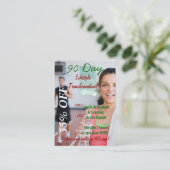 90-daagse levensstijltransformatie 2 visitekaartje (Staand voorkant)