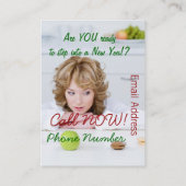 90-daagse levensstijltransformatie 2 visitekaartje (Achterkant)