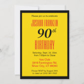 90 en nog steeds Smokin Hot | 90e verjaardag Kaart (Achterkant)