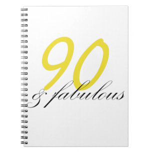 90 & Fabulous Notitieboek
