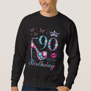90 Het is mijn verjaardag 90 jaar oud Het is mijn Trui
