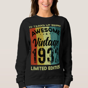 90 jaar Geweldige Vintage Trui