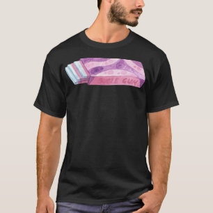 90 jaar kleurrijke waterverf 90 zeepbel brandmerk t-shirt