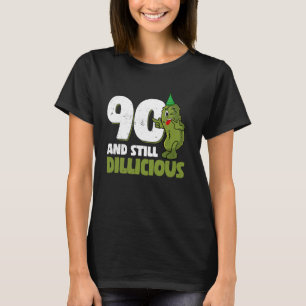 90 jaar oude komkommer heerlijke 90e verjaardag Di T-shirt