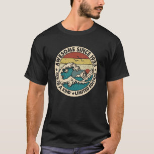90 jaar oude Vintage 1933 90e verjaardag 2 T-shirt