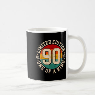 90 jaar oude vintage 1936 limited edition 90ste koffiemok