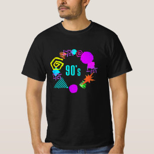 90 jaar retro 90 partij  partij 90 t-shirt