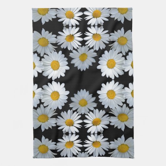 90 jaar zwarte maaltijd theedoek (Verticaal)