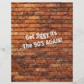 90-jarige feestdag flyer (Achterkant)