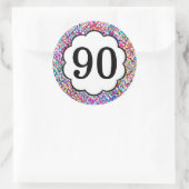 90 - Nummers Kleurrijke Stickers (Tas)
