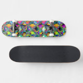 90 Rainbow Tegel Art Skateboard (Horizontaal)