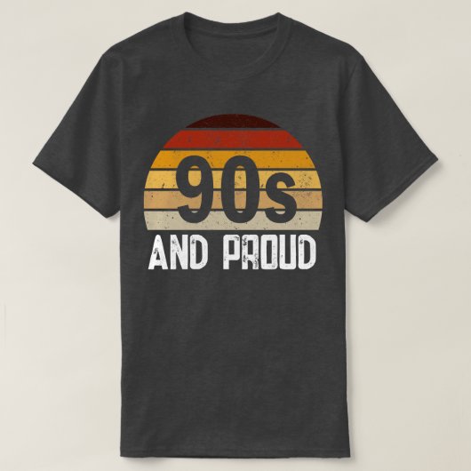 90 s en gerepareerd t-shirt (Design voorkant)