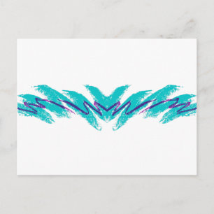 90 s jazz briefkaart