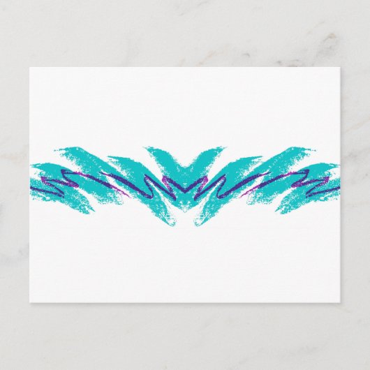 90 s jazz briefkaart (Voorkant)