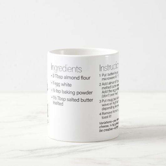 90 Second Keto Mug Cake Recette—reg mug (Centre)