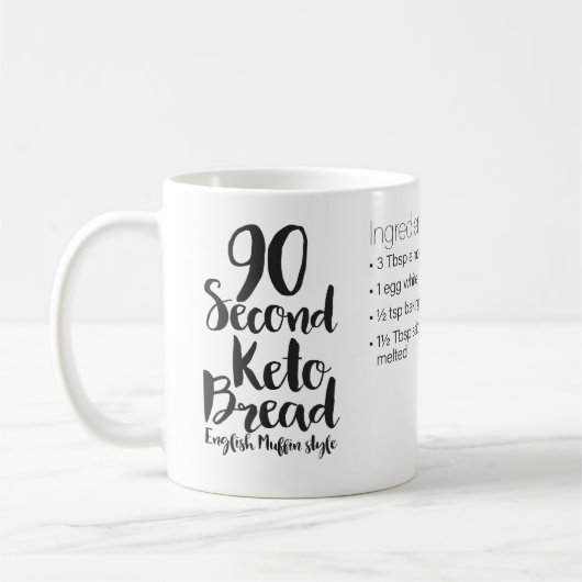 90 Second Keto Mug Cake Recette—reg mug (Gauche)