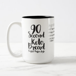 90 Seconde recette de pain à base de clés—LRG MUG