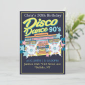 90 van de Partij van de Muziek van de Dag Kaart (Staand voorkant)