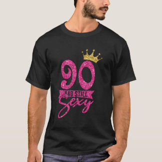 90e 90 en nog steeds 90 kroon t-shirt