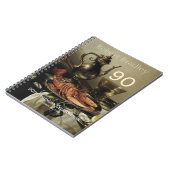 90e anniversaire Célébration livre d'hôtes personn (Côté gauche)