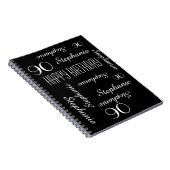 90e Anniversaire du livre d'hôtes de la fête, noms (Côté Droit)