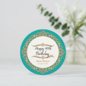 90e anniversaire heureux Invitation de la fête des (Debout devant)