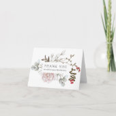 90e anniversaire Hiver Merci floral (Devant)