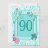 90e anniversaire invitation (Devant)