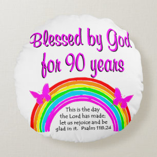 90E BIRTHDAY BLESSING ROND KUSSEN