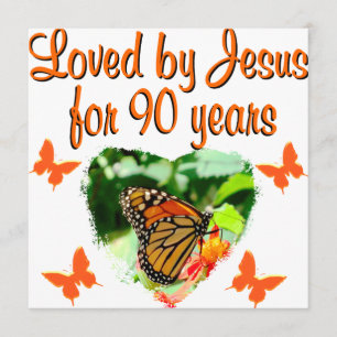 90E BUTTERFLY BIRTHDAY KAART