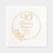 90e et fabuleuse fête du 90e anniversaire bloquée (Recto)