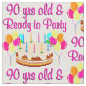 90E FEESTMEISJE STOF (Close Up)