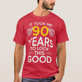 90e geboorte Gift, nam me 90 jaar in beslag - 90 j T-shirt