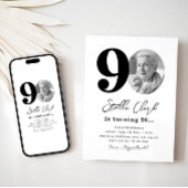 90e uitnodiging van de Birthday Party | 90e verjaa