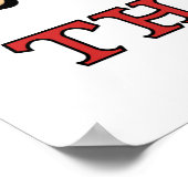 90e verjaardag cadeau voor hem poster (Hoek)