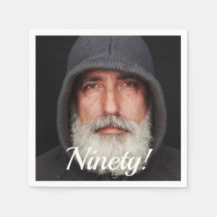 90e verjaardag foto 90 servet