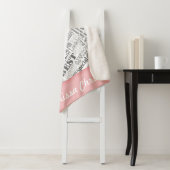 90e verjaardag Speciaal gepersonaliseerd monogram  Sherpa Deken (In situ)